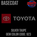 Tamco Paint Toyota Silver Taupe OEM Color Code: 923 Basecoat