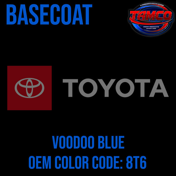 TOYOTA  VOODOO BLUE OEM BASECOAT