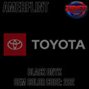 Toyota Black Onyx Code 202 OEM Amerflint