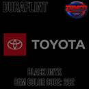 Toyota Black Onyx Code 202 OEM Duraflint