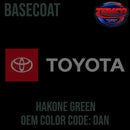 Toyota Hakone Green Code  DAN OEM Basecoat