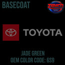 Tamco Paint Toyota Jade Green Code 6S9 OEM Basecoat