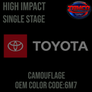 Tamco Paint Toyota Camouflage Code 6M7 OEM High Impact Single Stage