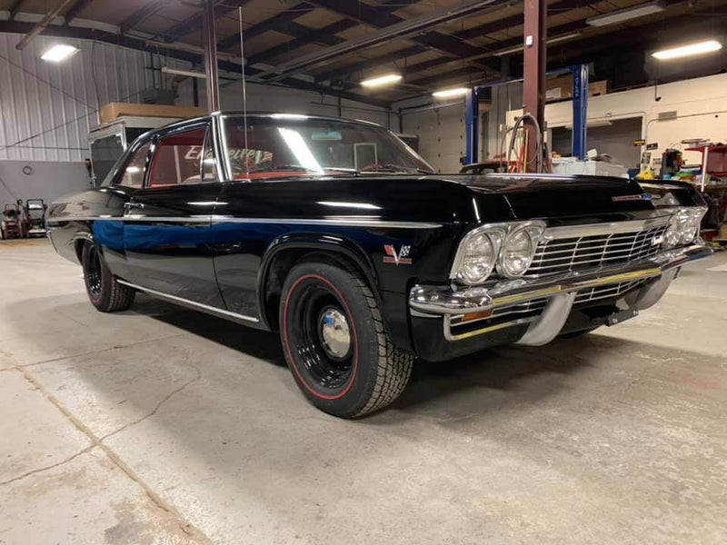Tamco Paint Underhood Satin Black SS in 1965 Chevrolet Bel Air