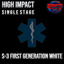 S-3 First Generation White OEM High Impact Single Stage