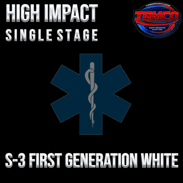 Universal S-3 First Generation White | OEM High Impact Single Stage