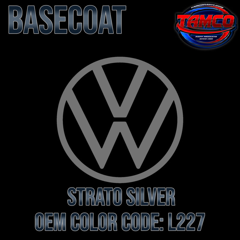 Volkswagen Strato Silver | L227 | 1954-1957 | OEM Basecoat