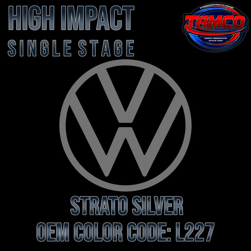 Volkswagen Strato Silver | L227 | 1954-1957 | OEM High Impact Single Stage