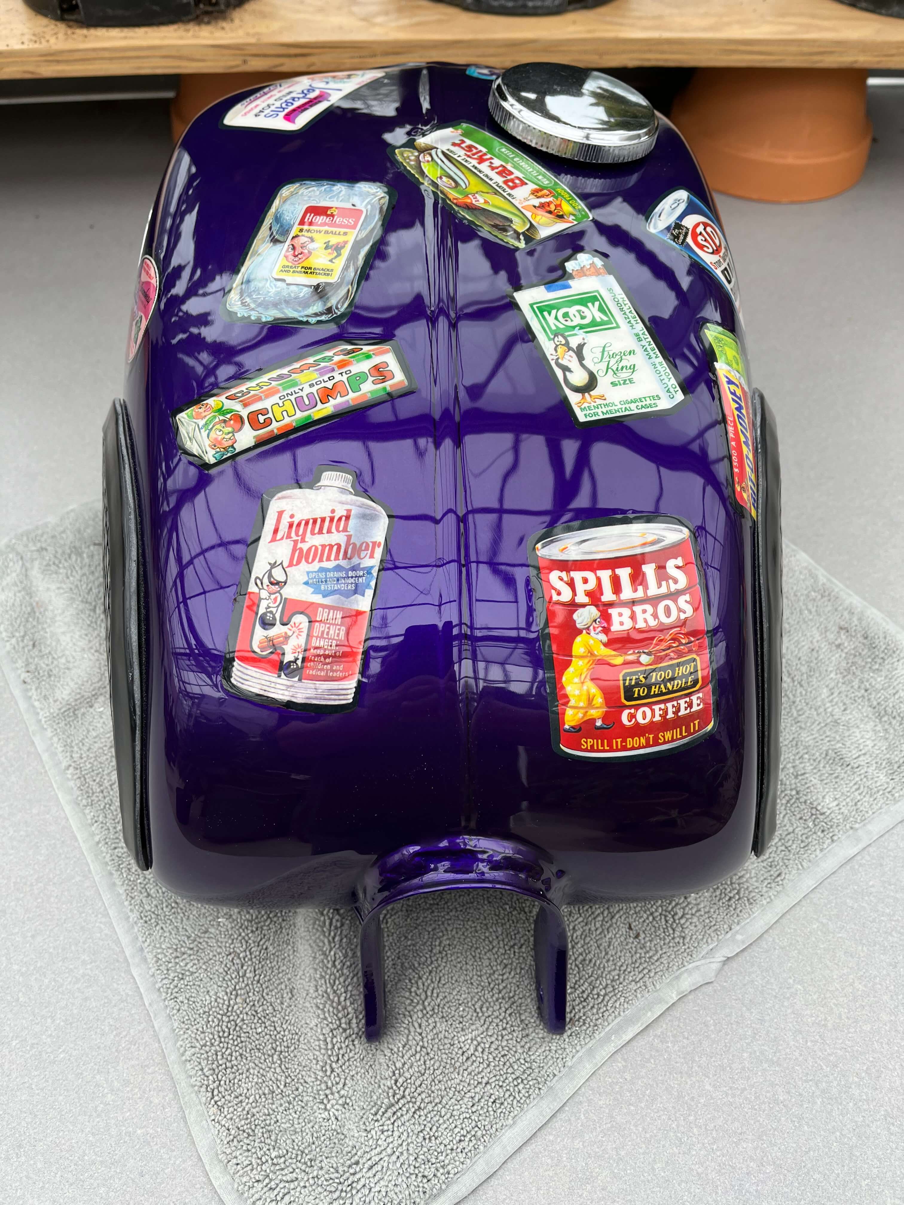 Tamco Paint Motor Tank Violent Violette