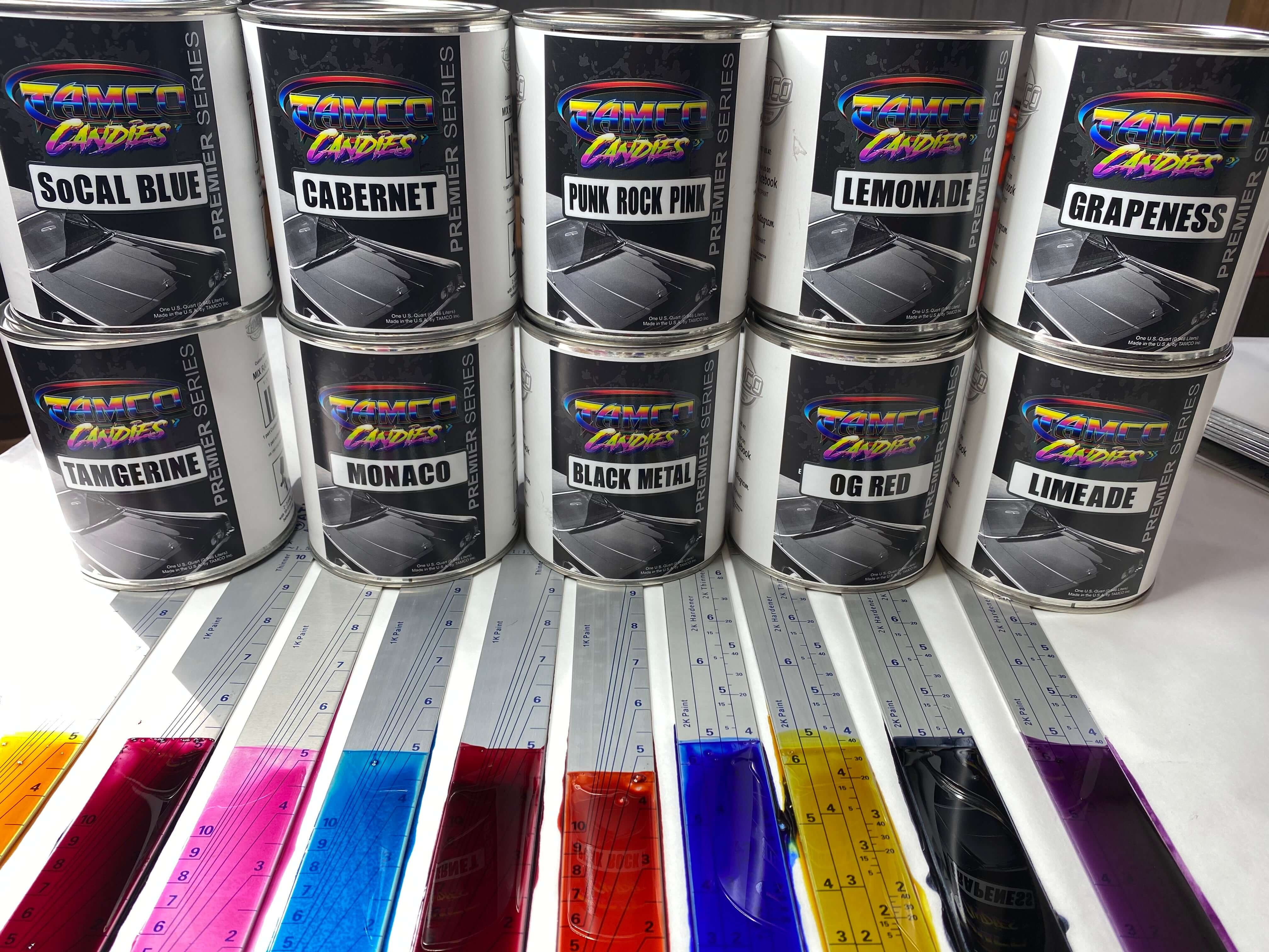 Tamco Paint Violette - 2K Candy and Concentrate