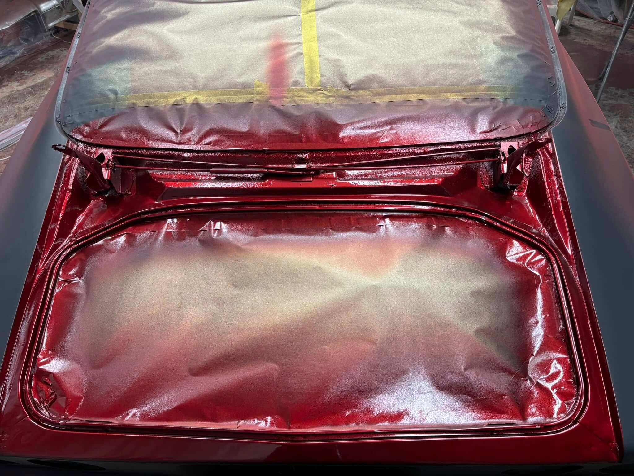 Tamco Paint Viral Red on Chevrolet Camaro