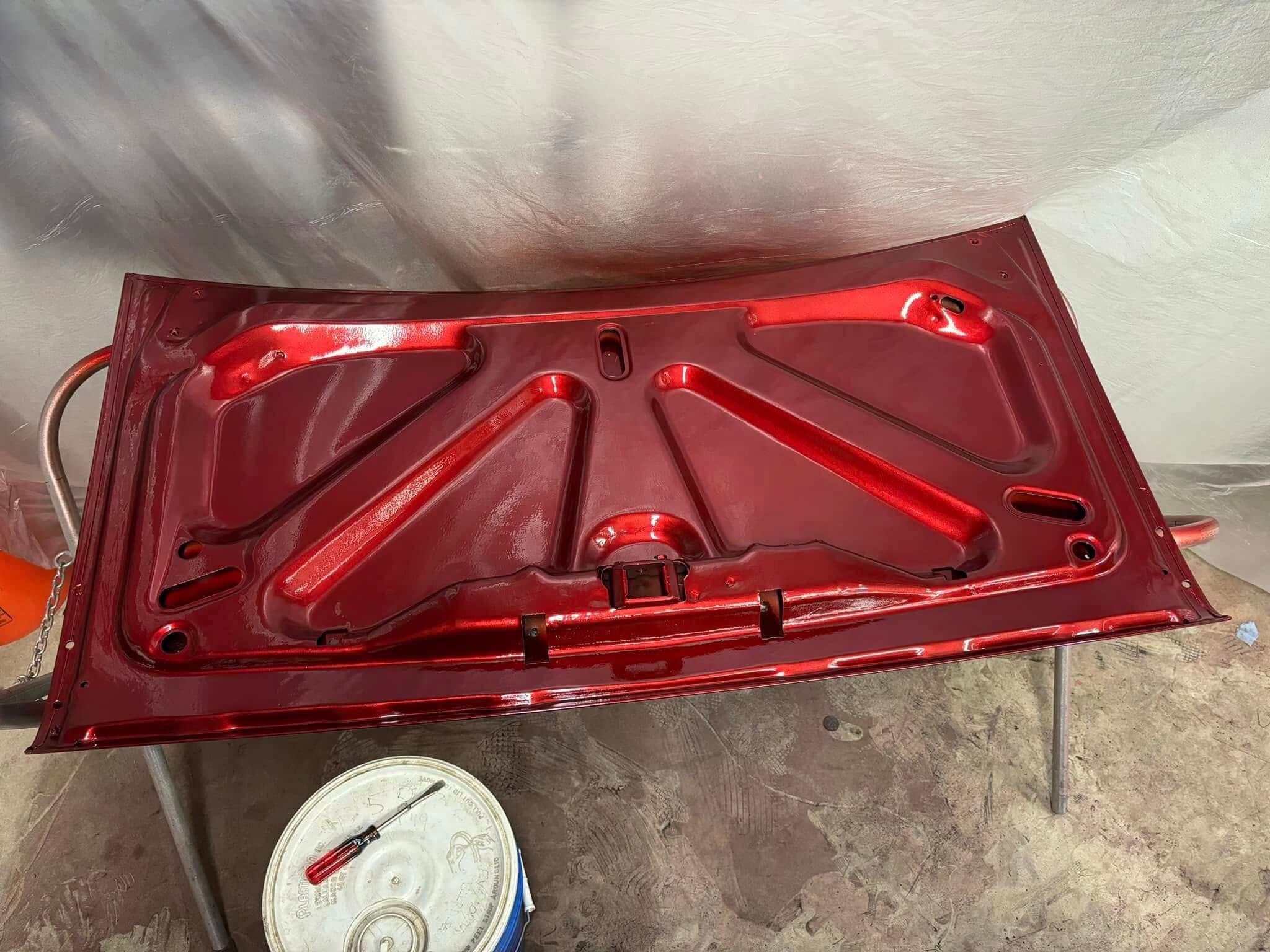 Tamco Paint Viral Red on Chevrolet Camaro