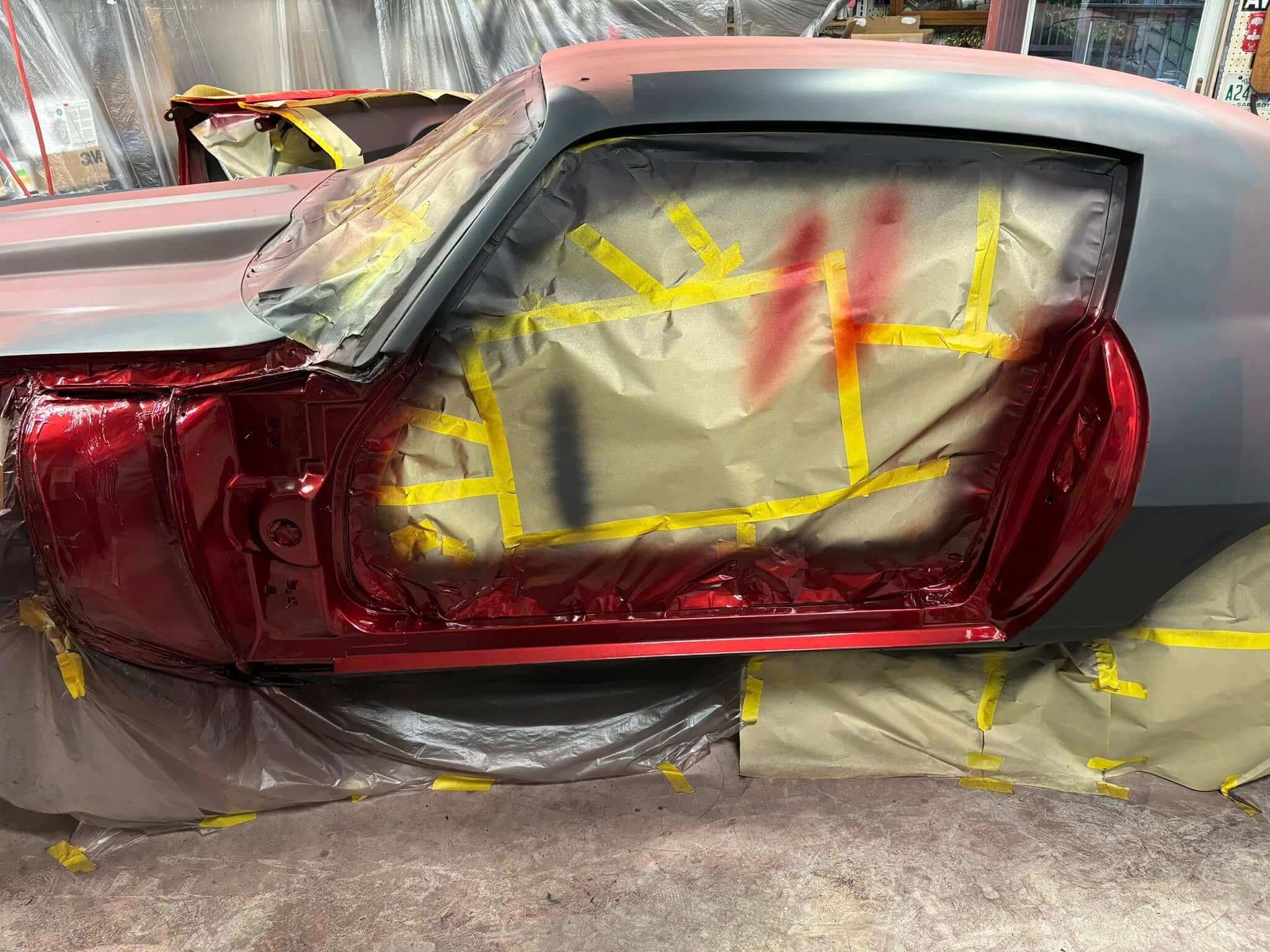 Tamco Paint Viral Red on Chevrolet Camaro