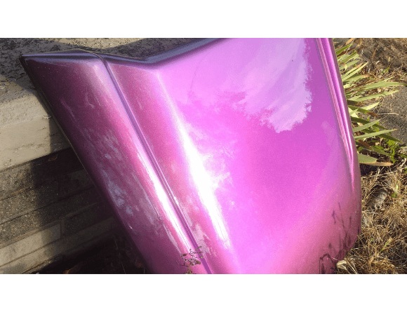 Tamco Paint Vivacious Violet on Car Parts