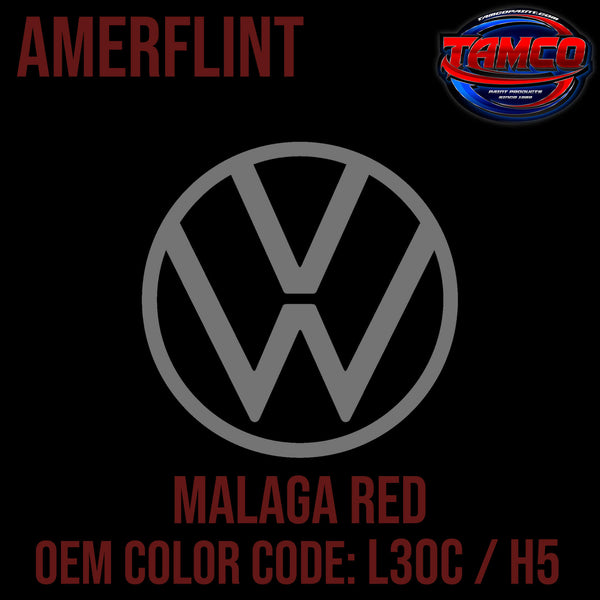 Tamco Paint Volkswagen Malaga Red Code L30C / H5 OEM Amerflint