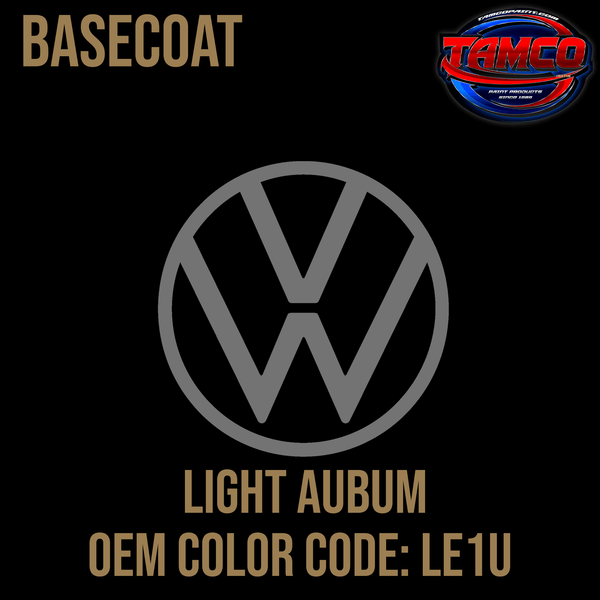 Tamco Paint Volkswagen Light Aubum Code LE1U OEM Basecoat 