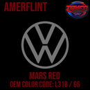 Tamco Paint Volkswagen Mars Red Code L31B OEM Amerflint II Series Single Stage