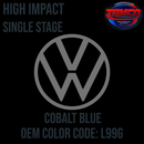Tamco Paint Volkswagen Cobalt Blue  Code L99G OEM High Impact Single Stage 