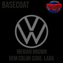 Tamco Paint Volkswagen Merian Brown Code LA8A OEM Basecoat