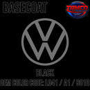 W  BLACK  OEM BASECOAT