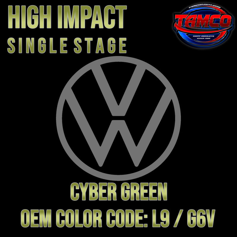 Volkswagen Cyber Green | L9 / LG6V | 1998-2005 | OEM High Impact Single Stage
