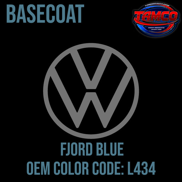 Volkswagen Fjord Blue | L434 | 1958-1959 | OEM Basecoat