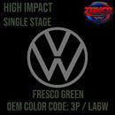 Tamco Paint Volkswagen Fresco Green OEM Color Code: LA6W - High Impact