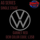 Tamco Paint Volkswagen Garnet Red OEM Color Code: L358 AG Series