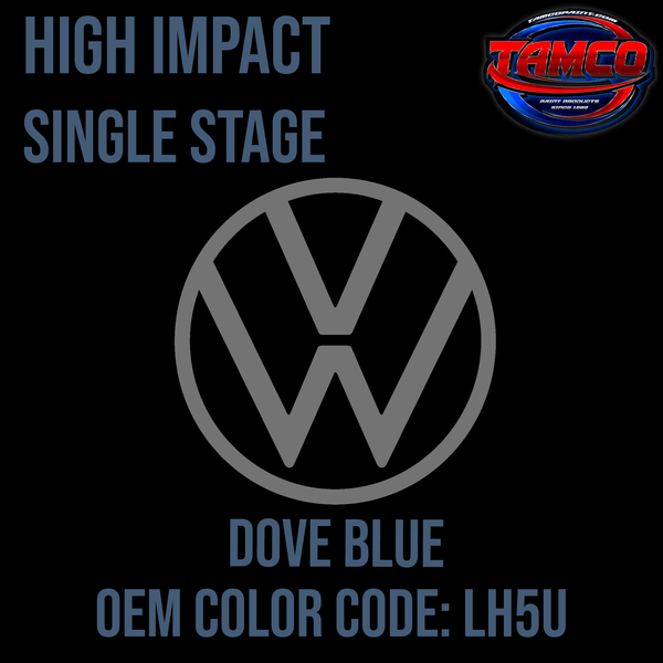 Tamco Paint Volkswagen High Impact Series Single Stage Dove Blue