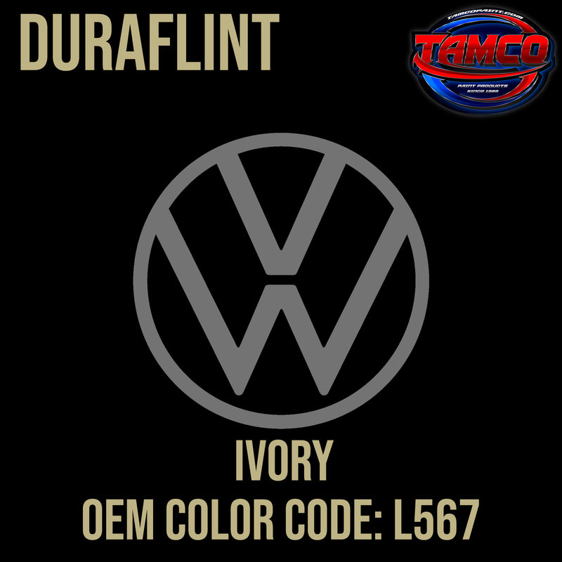 Volkswagen Ivory | L567 | 1967-1983 | OEM DuraFlint Series Single Stage