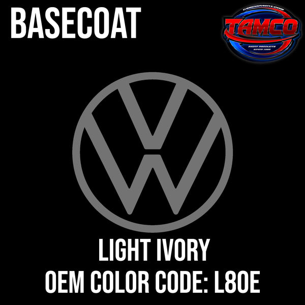Volkswagen Light Ivory | L80E | 1970-1976 | OEM Basecoat