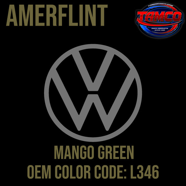 Volkswagen Mango Green | L346 | 1958-1961| OEM Amerflint II Series Single Stage