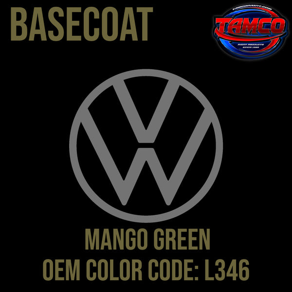 Volkswagen Mango Green | L346 | 1958-1961 | OEM Basecoat