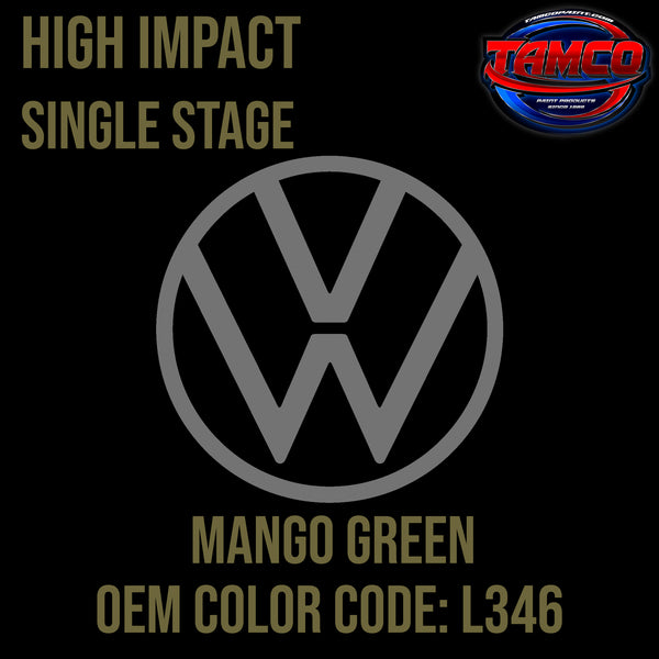 Volkswagen Mango Green | L346 | 1958-1961 | OEM High Impact Series Single Stage
