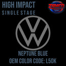 Tamco Paint Volkswagen Neptune Blue Code L50K / J6 High Impact Single Stage