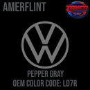 Volkswagen Pepper Gray OEM Amerflint II Series Single Stage