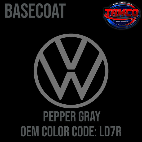 Volkswagen Pepper Gray | LD7R | 2012-2017 | OEM Basecoat
