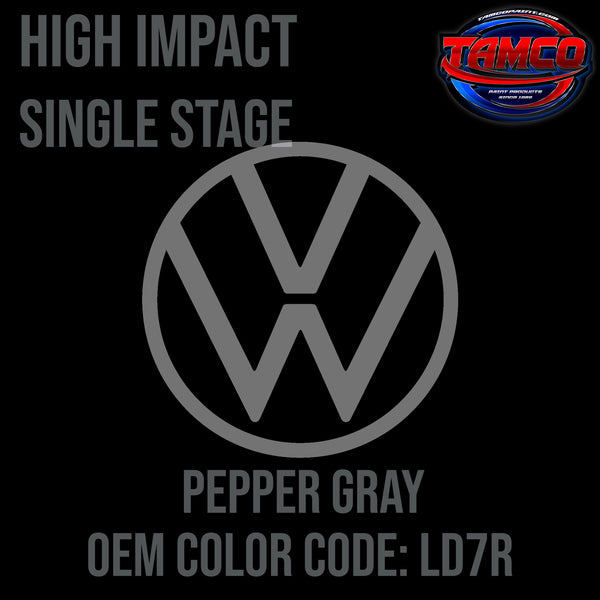Volkswagen Pepper Gray | LD7R | 2012-2017 | OEM High Impact Series Single Stage