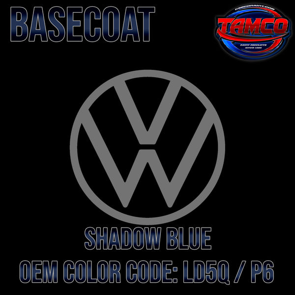 Volkswagen Shadow Blue | LD5Q / P6 | 2004-2013 | OEM Basecoat