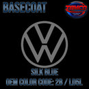 Volkswagen Silk Blue | 2B / LD5L | 2015-2021 | OEM Basecoat