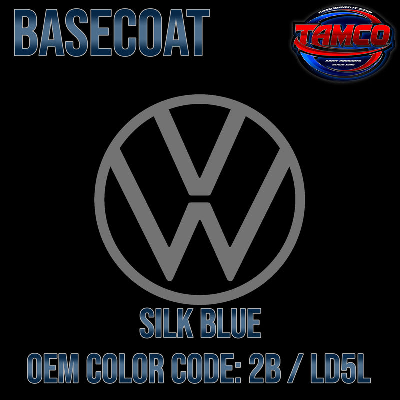 Volkswagen Silk Blue | 2B / LD5L | 2015-2021 | OEM Basecoat