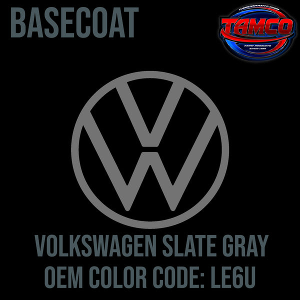 Volkswagen Slate Gray | LE6U | 1981-1983 | OEM Basecoat