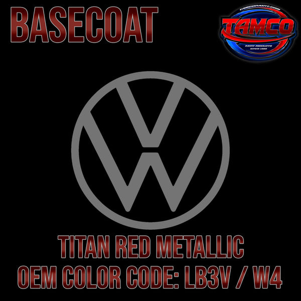 Titan Red Metallic OEM Basecoat