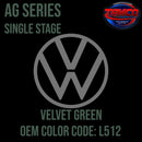 Volkswagen Velvet Green | L512 | 1964-1968 | OEM AG Series Single Stage
