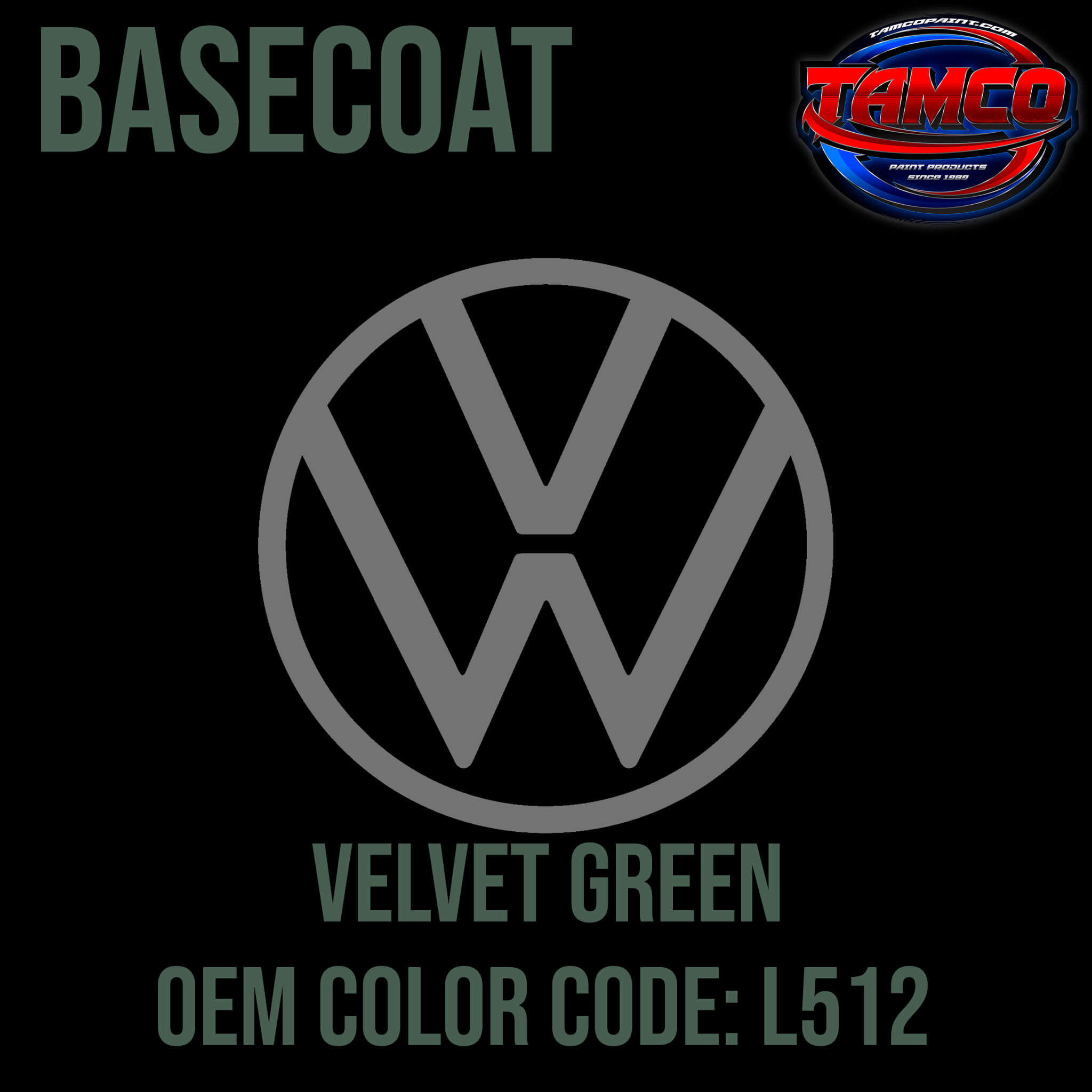 Velvet Green OEM Basecoat 