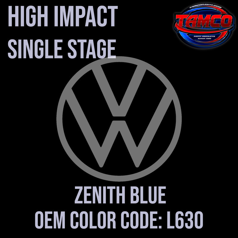 Volkswagen Zenith Blue | L639 | 1967-1968 | OEM High Impact Series Single Stage