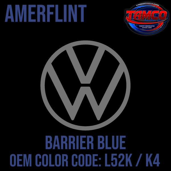 Tamco Paint Volkswagen Barrier Blue Code L52K / K4 OEM Amerflint