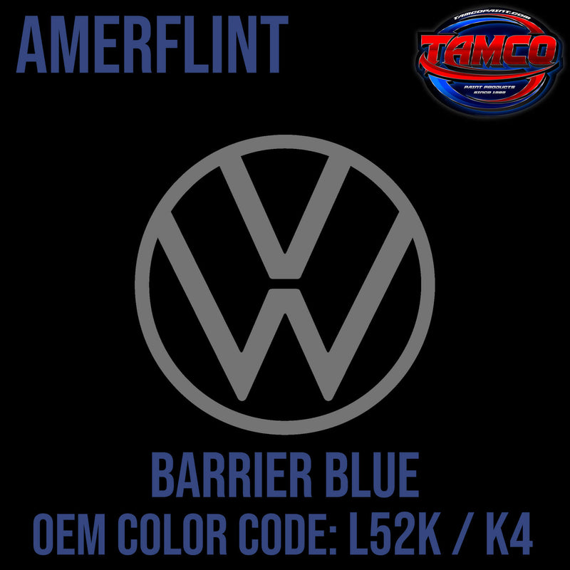 Tamco Paint Volkswagen Barrier Blue Code L52K / K4 OEM Amerflint