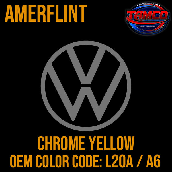 Tamco Paint Volkswagen Chrome Yellow Code L20A / A6 OEM Amerflint