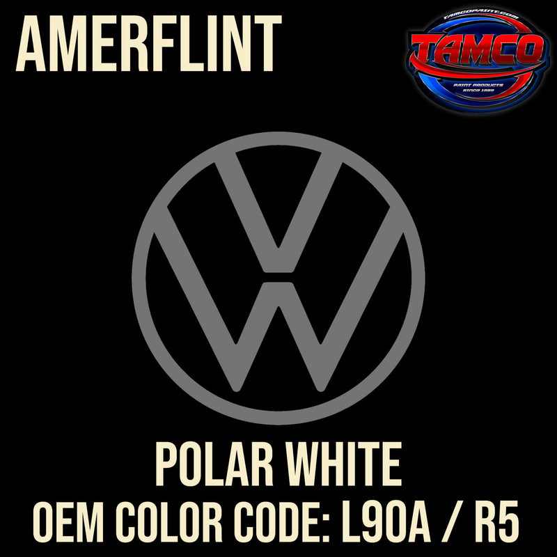 Tamco Paint Volkswagen Polar White Code L90A / R5 OEM Amerflint